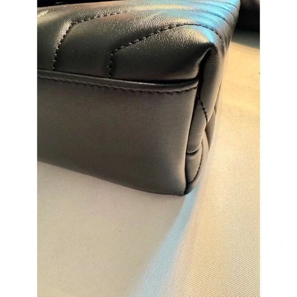 Saint Laurent Loulou Medium Bag Black Quilted Leather YSL 574946 DV728 1000 - Picture 8 of 16